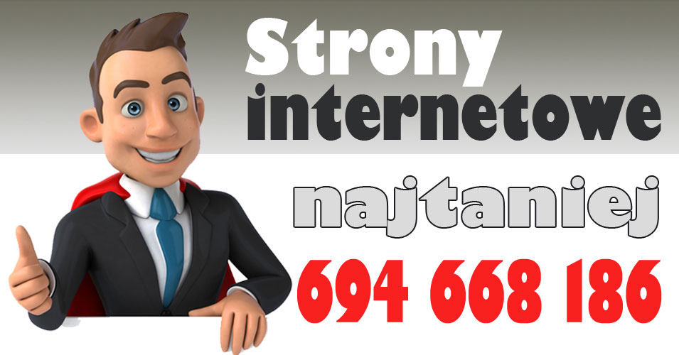 Reklama oferty tanie strony internetowe Olsztyn